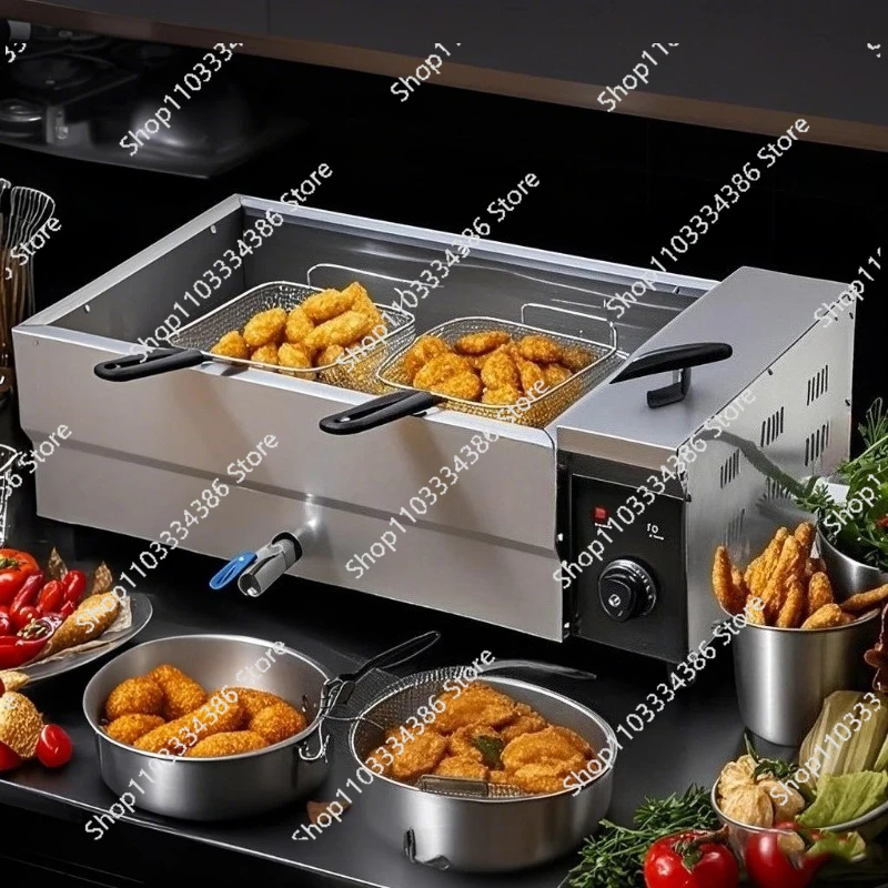 Professional Gas Fryer French Frying Industrial Chicken Donut Machine Fryer/Commercial Deep Fryer