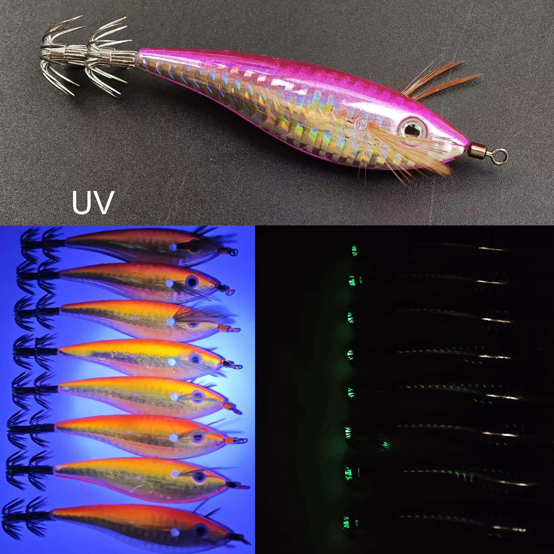 10 قطع من طُعم الروبيان الأفقي - مراجعة Fishing Lure Kit وسعره