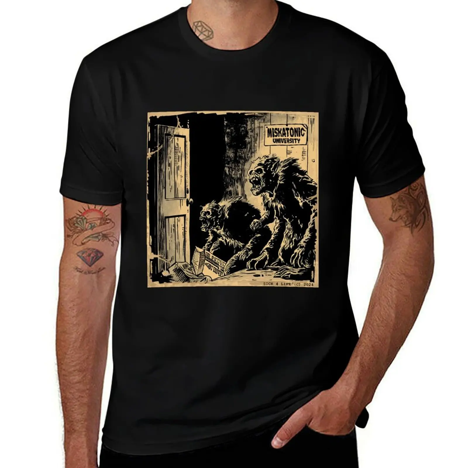 Miskatonic Mutants T-Shirt Lightweight Casual Summer T-Shirt