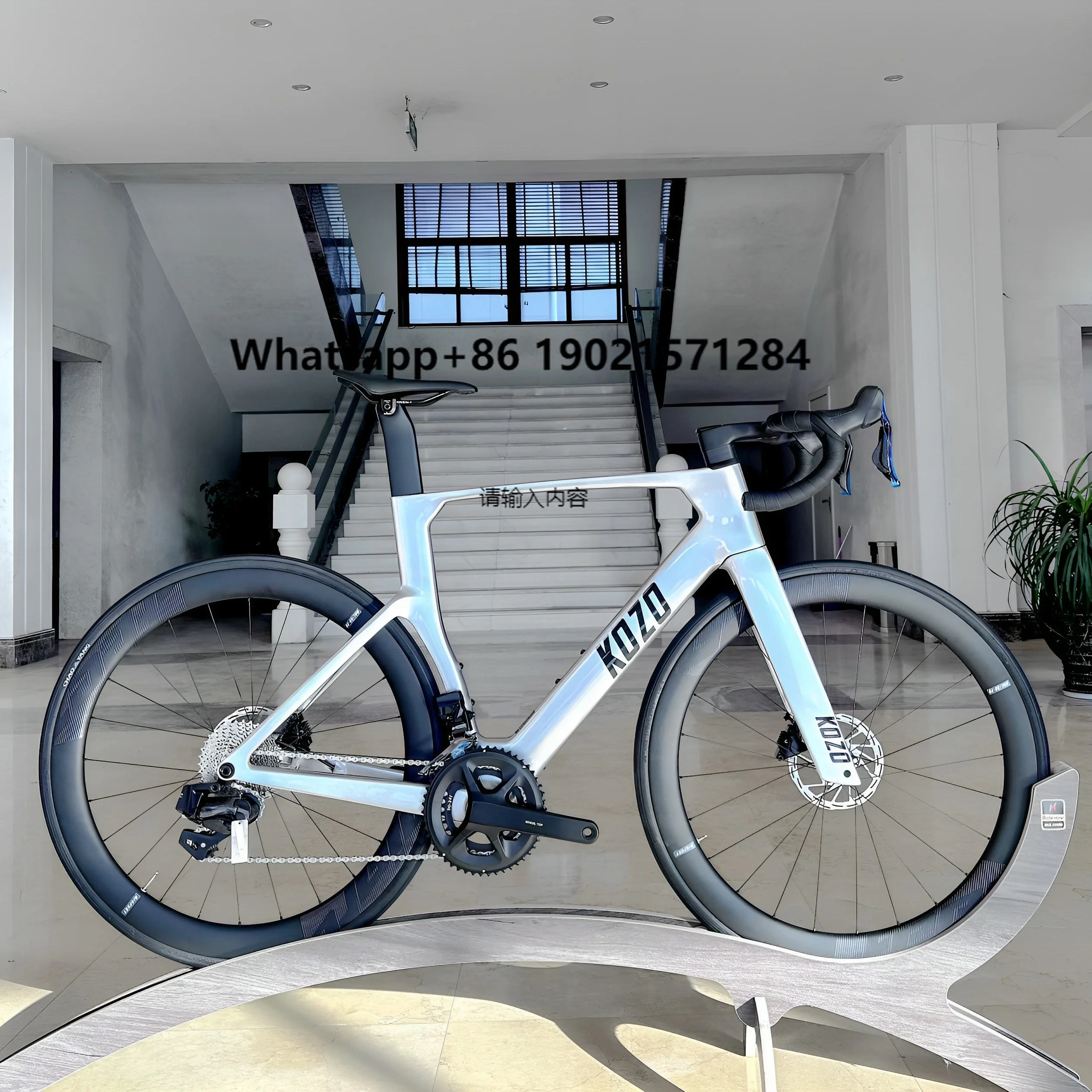 

KOZO Factory Direct Wholesale Carbon Fiber Road Bike 700C Wheeltop EDS TX Aluminum Alloy Hydraulic Disc Brake 24 Speed Kit