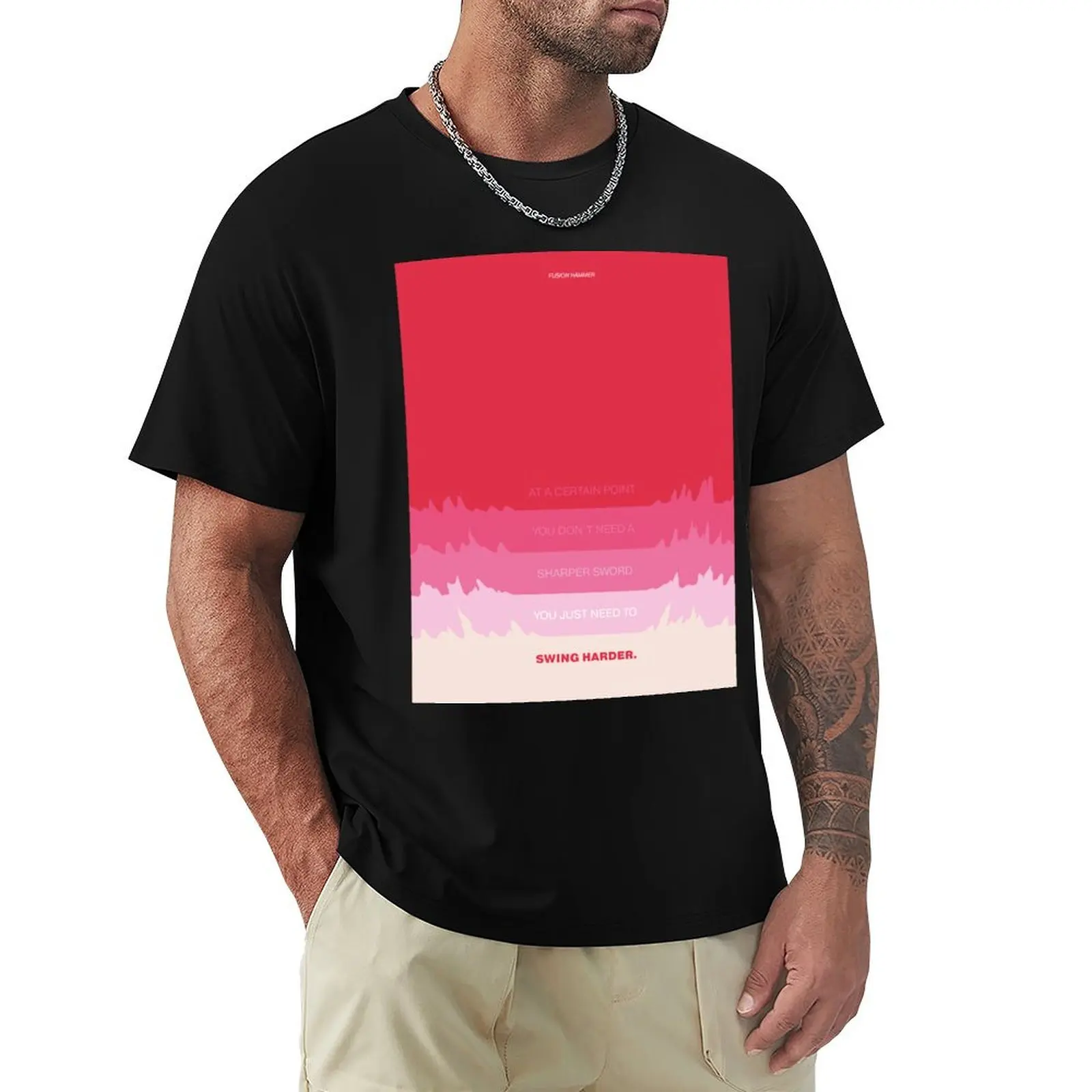 

Fusion Hammer - Slay the Spire Relic T-Shirt Comfortable Daily Wear Tee