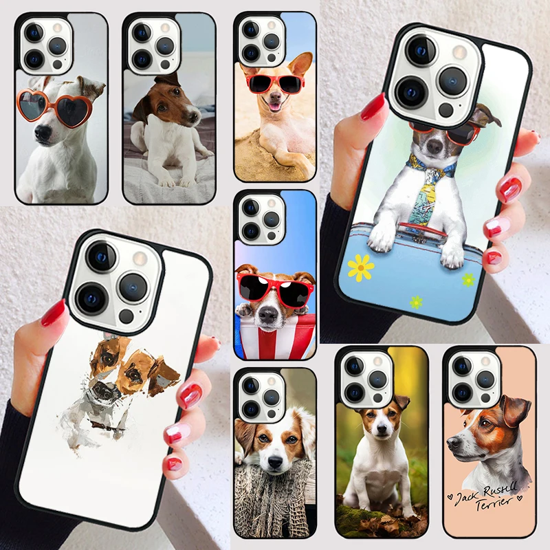 Jack Russell Terrier Dog cover For iPhone 15 16 13 12 11 14 Pro Max Mini Max SE 2020 7 8 6S Plus Phone Case