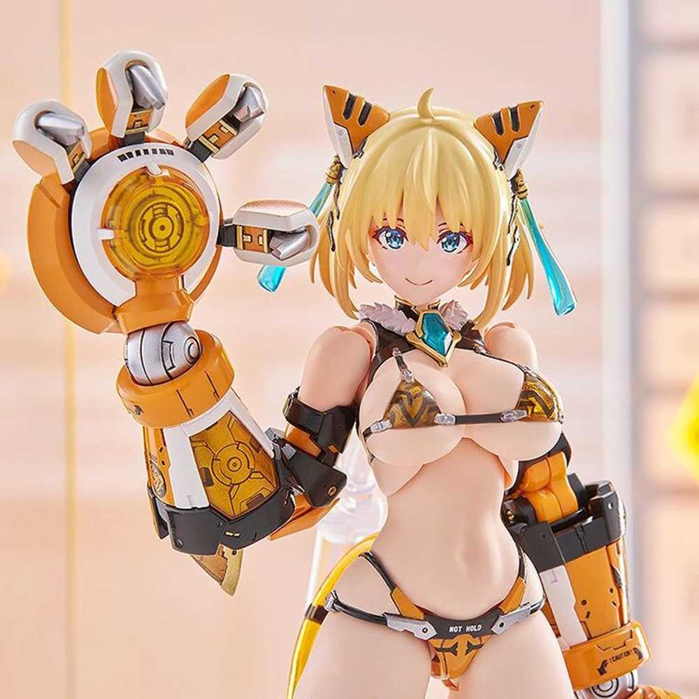 بدلة أرنب Max Factory Plamax (BP-02) أصلية 100% لتخطيط صوفيا F. Shirring Tiger Armor Ver. سلسلة المجموعة #6