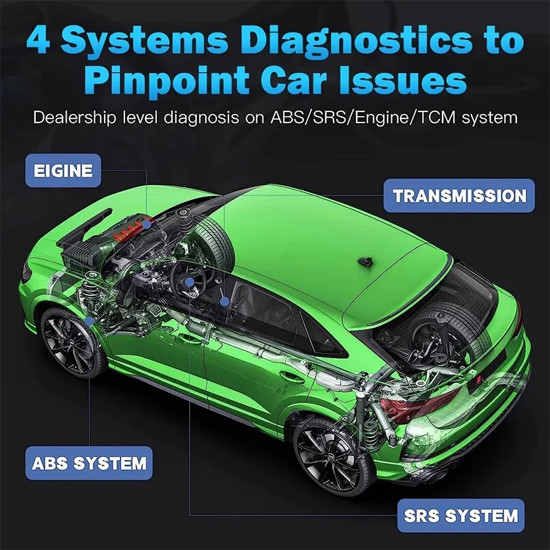 Autotester Obd-foutdiagnose IP508 sleutel passend programmeren Foutcode-interpretatie/opruiming Android 10.0