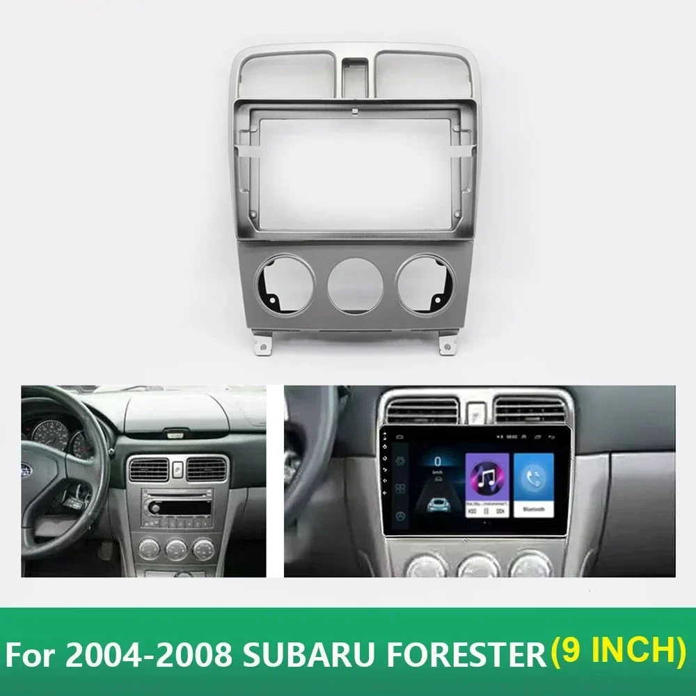 

Автомобильный радиоприемник для SUBARU FORESTER 2004-2008 (9 дюймов, ручной переменный ток), облицовка, Android, GPS, MP5, стереопроигрыватель, 2 Din, панель, рамка для приборной панели