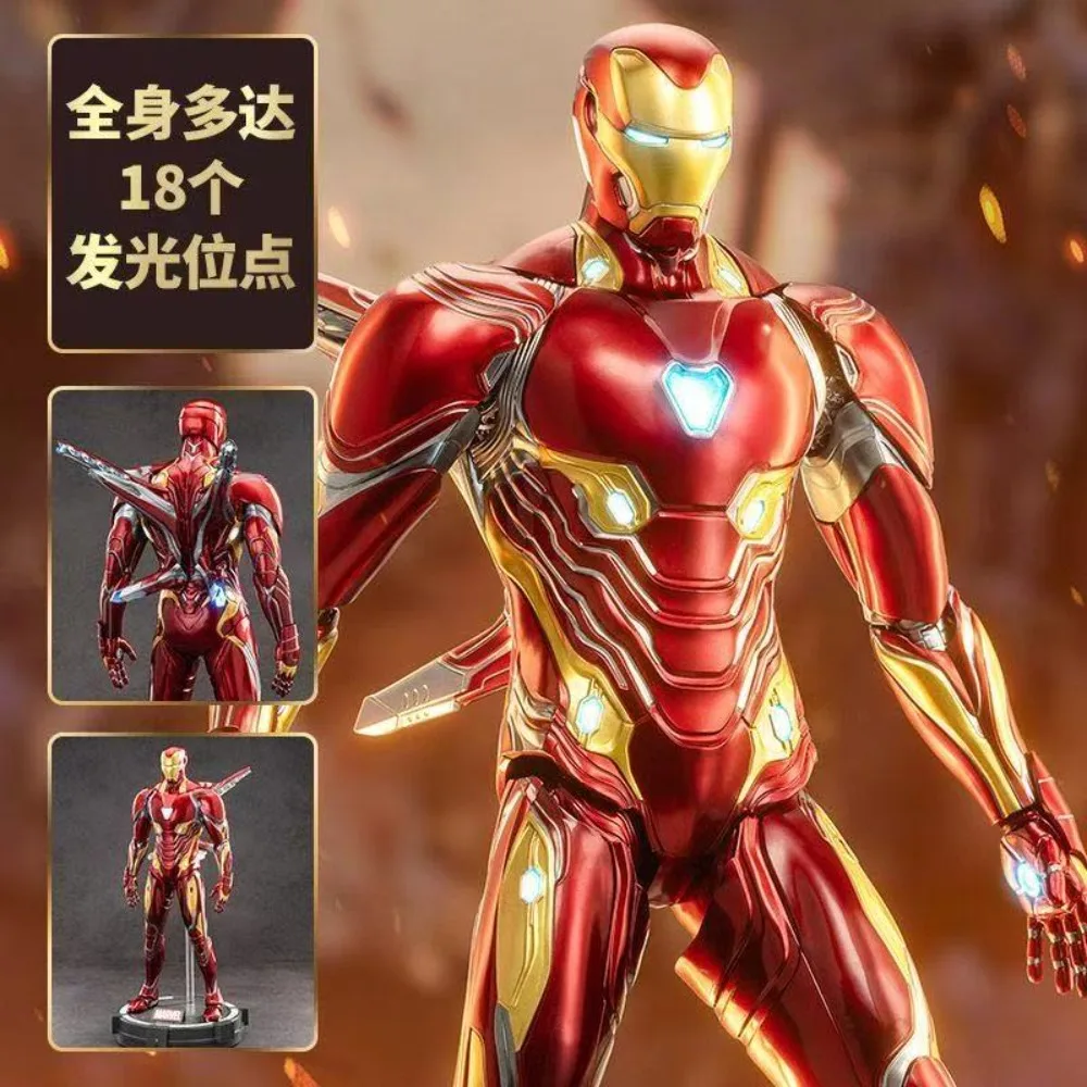 In Stock ZD Toys Iron Man MK50 MK28 Action Figures Tony Stark Mecha Model Movable Anime Avengers Collection Toys Gifts - view 3