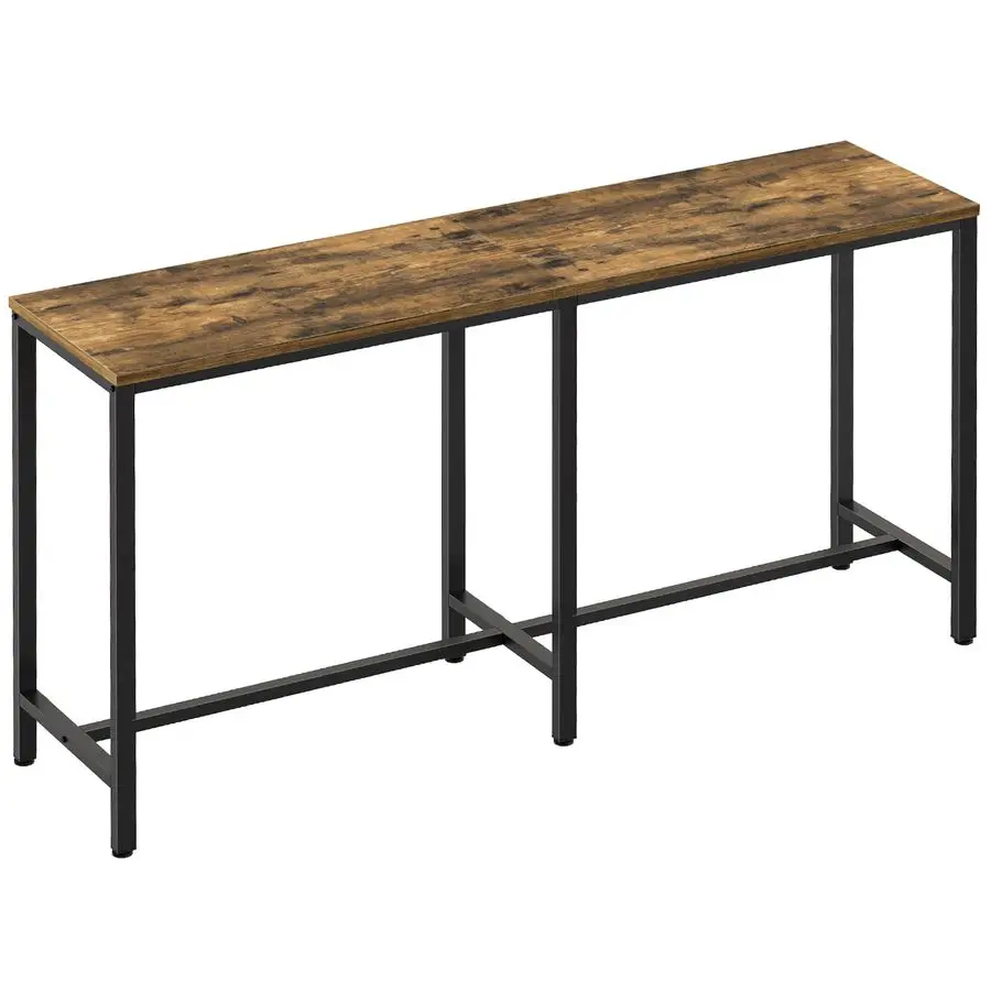 طاولة بار طويلة، طاولة بارتفاع بارض، طاولة عالية، حانة بار مستطيلة، للمطبخ، غرفة المعيشة، غرفة الطعام، المدخل،