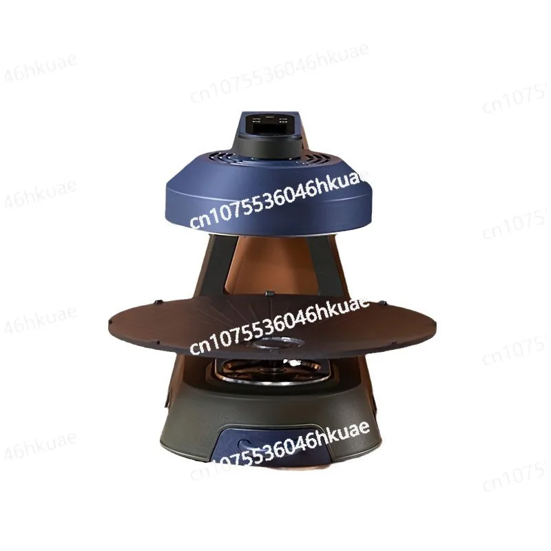

American and European Goods 360 ° Rotary Barbecue Machine No Oil Fume Baking Pan Touch Screen