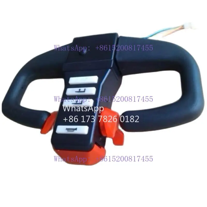 CH-01 Tiller Head Operating Handle Actuation Lever Assembly With ET-126 Throttle Pedal Controller,Electric Stacker Pallet Truck