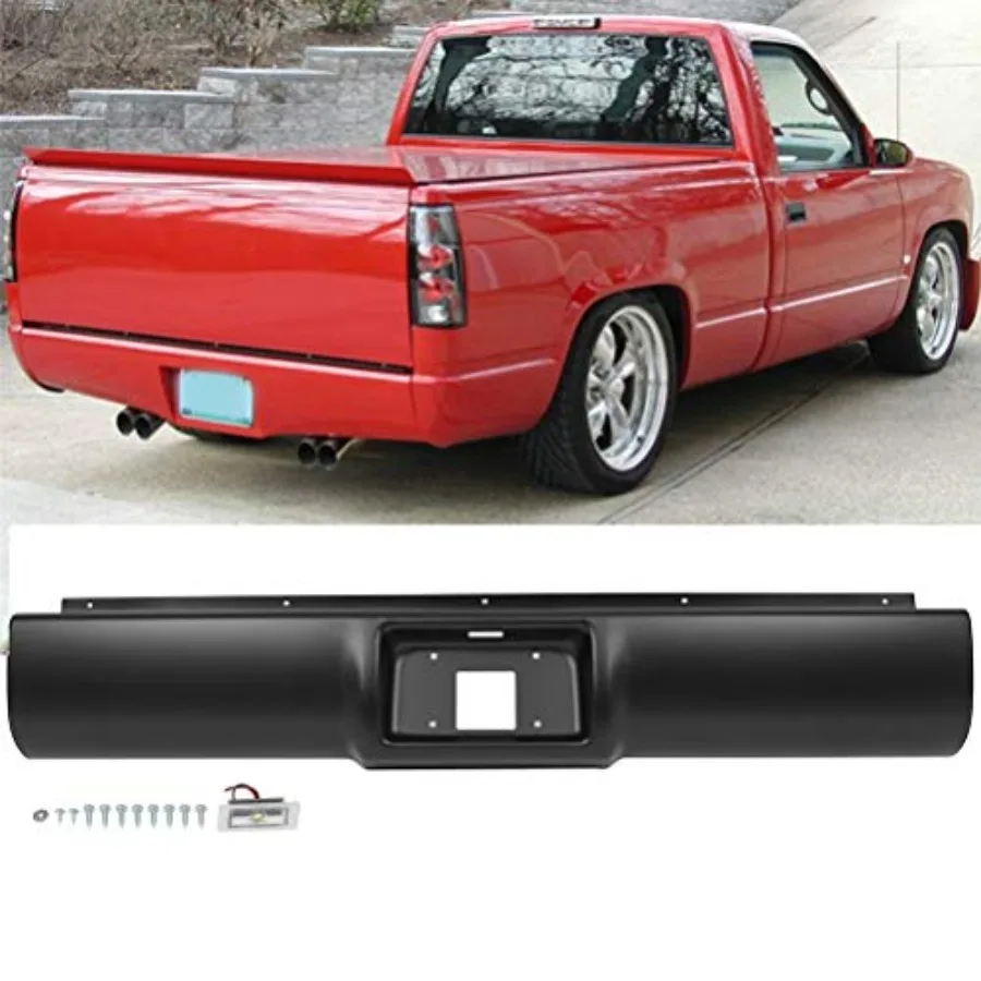 

Rear Bumper Roll Pan Compatible with 19881998 Chevrolet C1500 C2500 C3500 K1500 K2500 K3500 R20 R2500 Trucks for HeavyDuty Rear