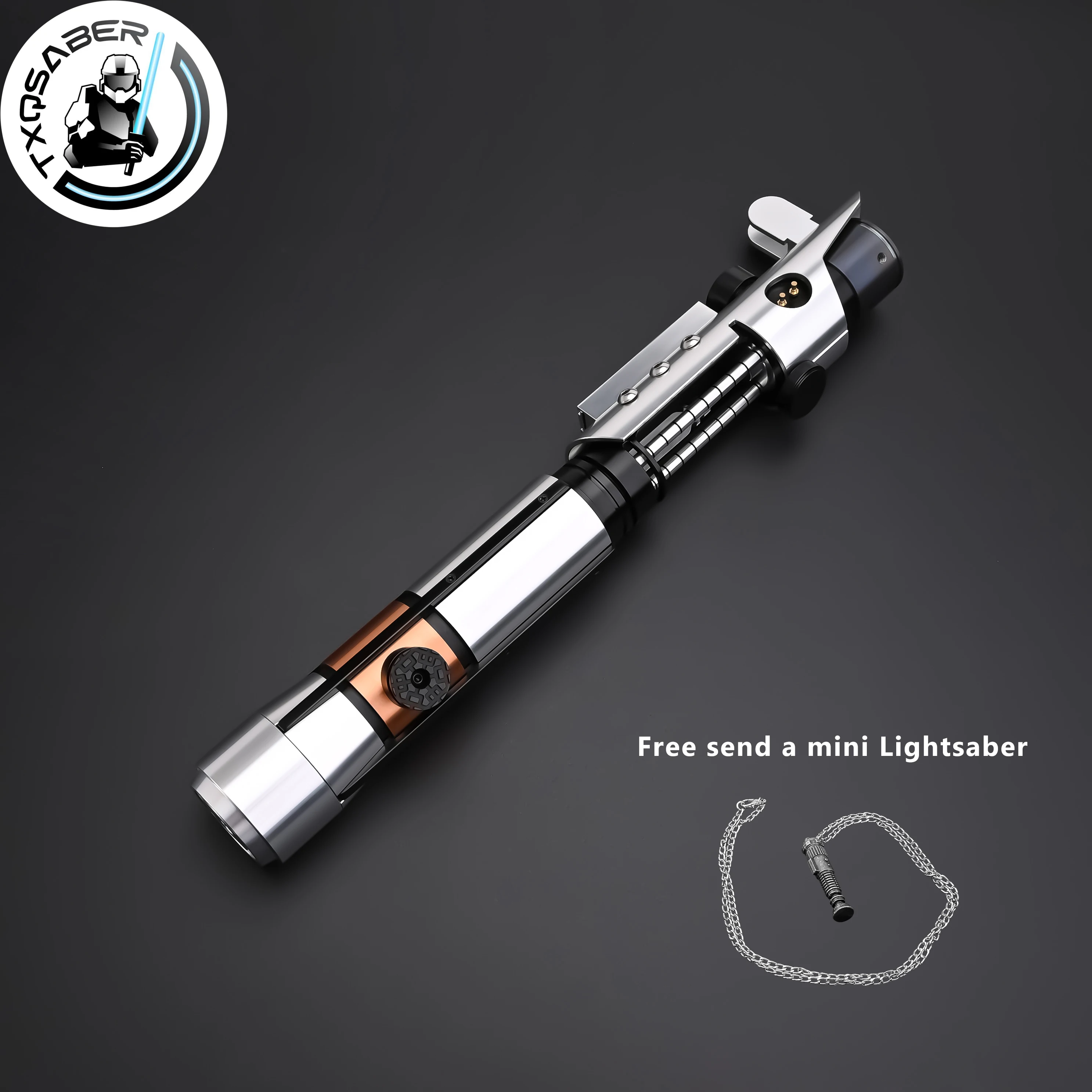 

TXQSABER Реплика светового меча Starkiller SK1 SDRGB Pixel без лезвия, металлическая рукоять, детали для светового сабля, лазерный меч для взрослых, игрушки для косплея