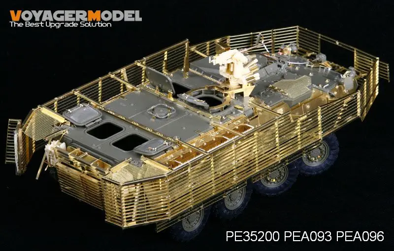 Voyager Model PE35200 1/35 Stryker M1126 w/Slat Armor (For AFV35126) (include Slat Armor, Space Armor, Suspension cover)