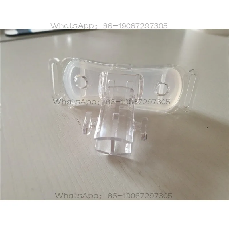 Respirator mask forehead support bracket nose pad adjustment shelf
