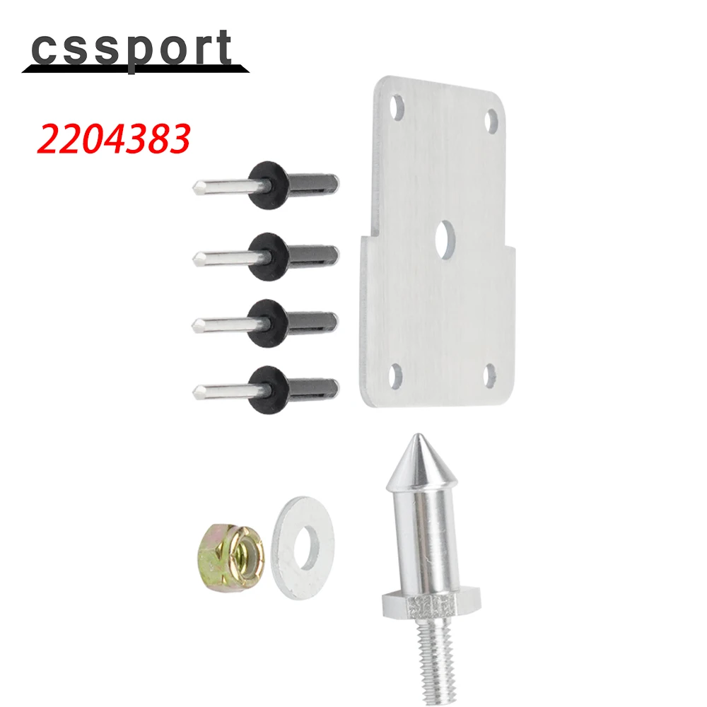 

2204383 ATV Seat Peg Post Repair Kit Compatible with 2010-2014 Ranger EV 400,Polaris 2008-2016 Ranger 500 700 800 XP 4x4