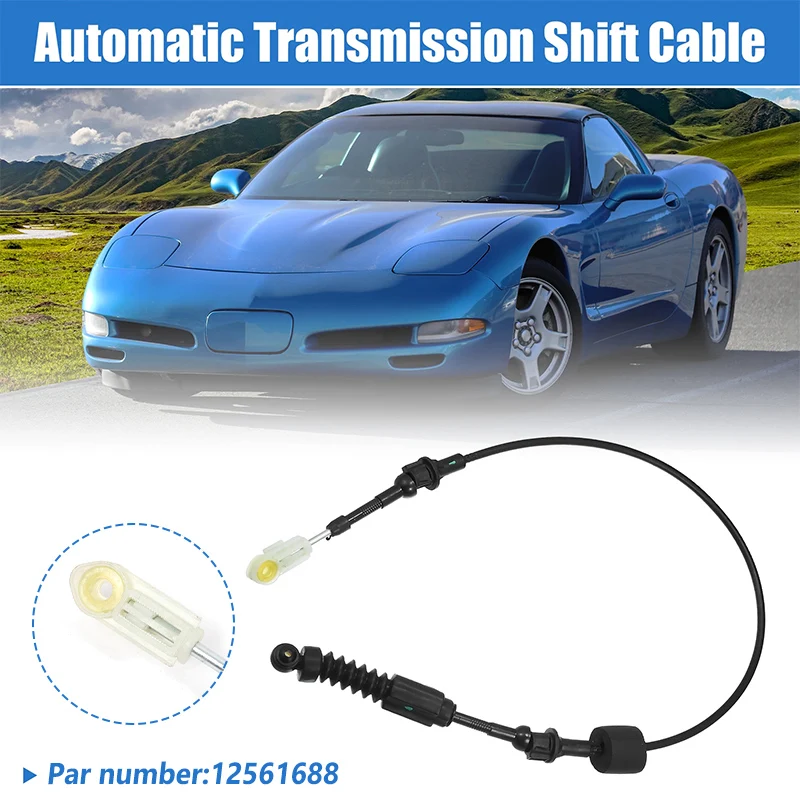 Automatic Transmission Gear Shifter Cable for Corvette C5 1997-2003 C6 2005-2013 12561688 20782446