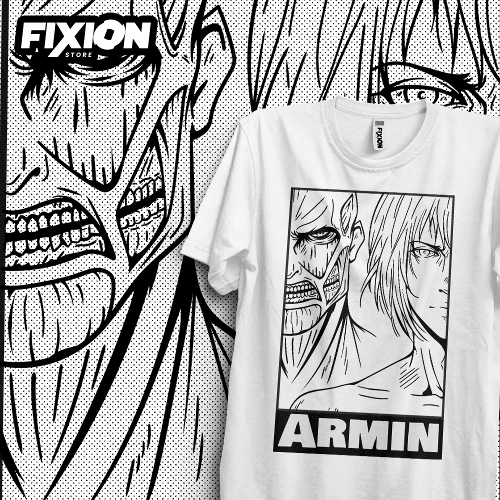 T-shirt For Anime Shingeki no Kyojin – Armin – Nuevos Diciembre! Manga Tee