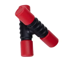 Agitador doble de plástico ligero, sonajero, martillo de arena, accesorio para instrumentos musicales, perfecto para niños y principiantes, gran oferta