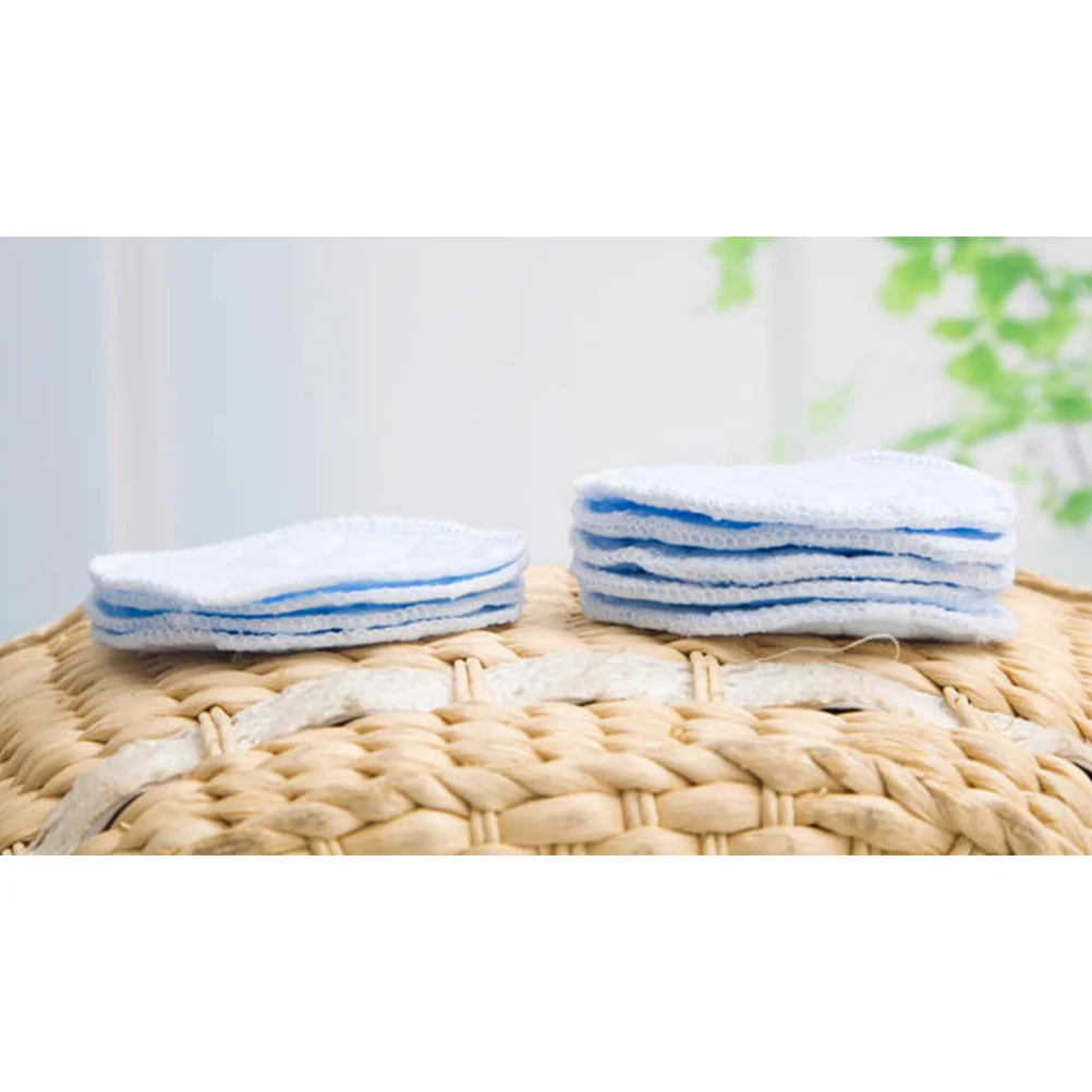 

6Pcs Absorbent Nursing Pads Reusable Breast Feeding Inserts Washable Anti-Galactorrhea Pads for Women Comfortable Dry Fit Two