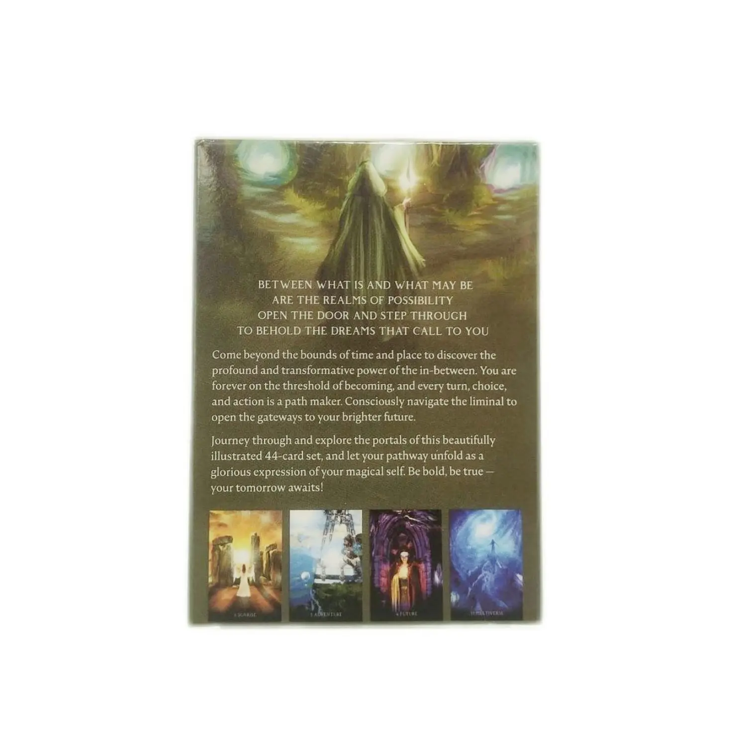 New Hot The Oracle of Portals Ask and Know 44 Cards/Set The Mythic Fate Divination For Fortune Games Family Tarot Cards