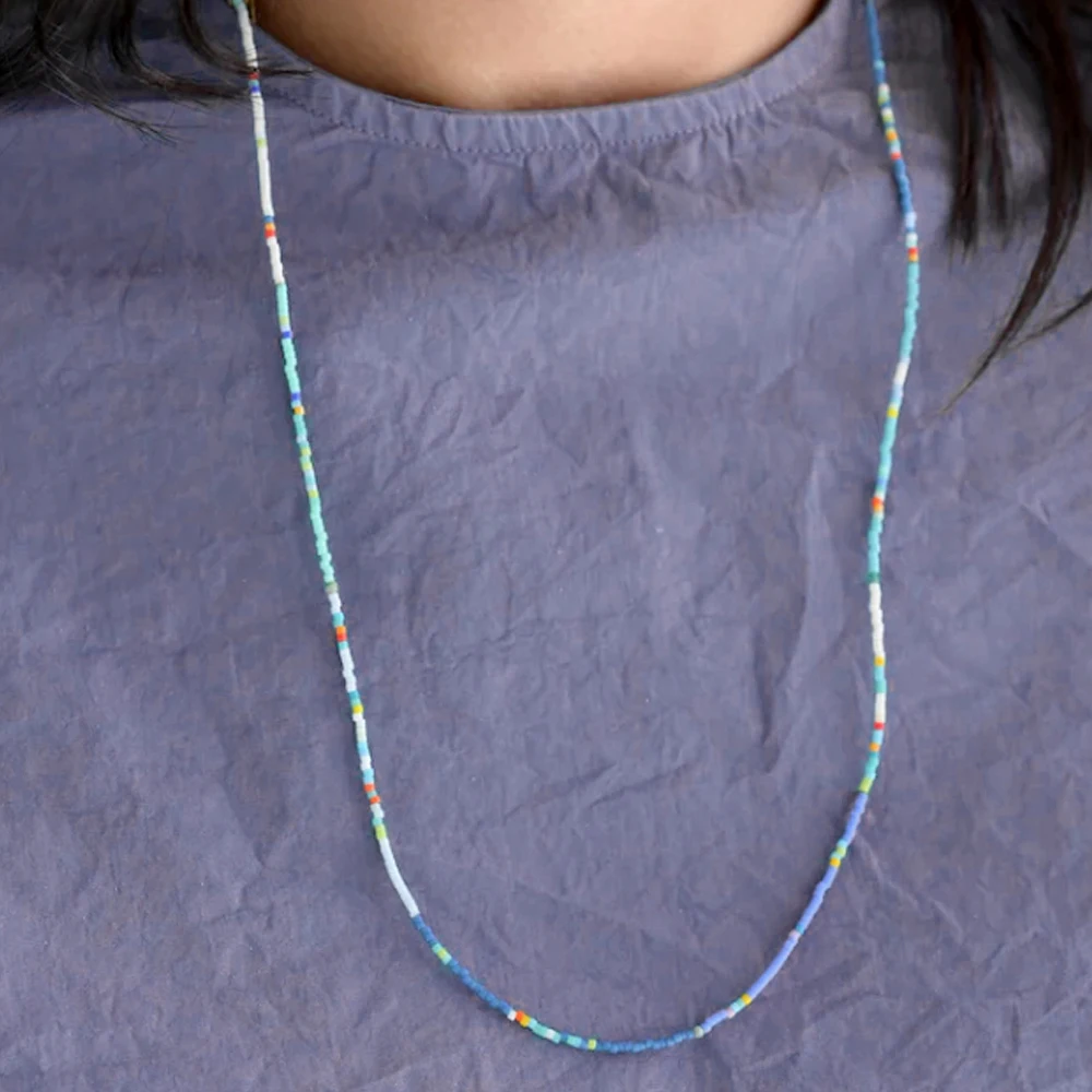 أساور مطرزة بالخرز متعددة الألوان للرجال والنساء ، تصميم البذور ، مجوهرات الموضة البسيطة العصرية ، سيرفر ، الصيف ،! 1: