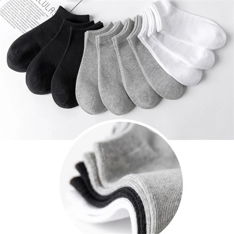 5/10/20/50/100 Pairs Unisex Casual Boat Socks Thin Breathable Comfy Anti Odor Sweat-absorbing Low Cut Ankle Socks For Men Women