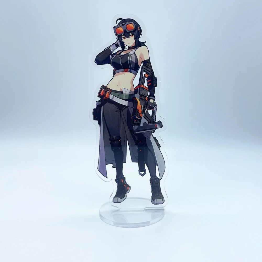 Anime Zenless Zone Zero Ellen Joe Cosplay Acryli Figure Hoshimi Miyabi Rainbow film Stand Desk Decor Fans Toy Gift For Friend