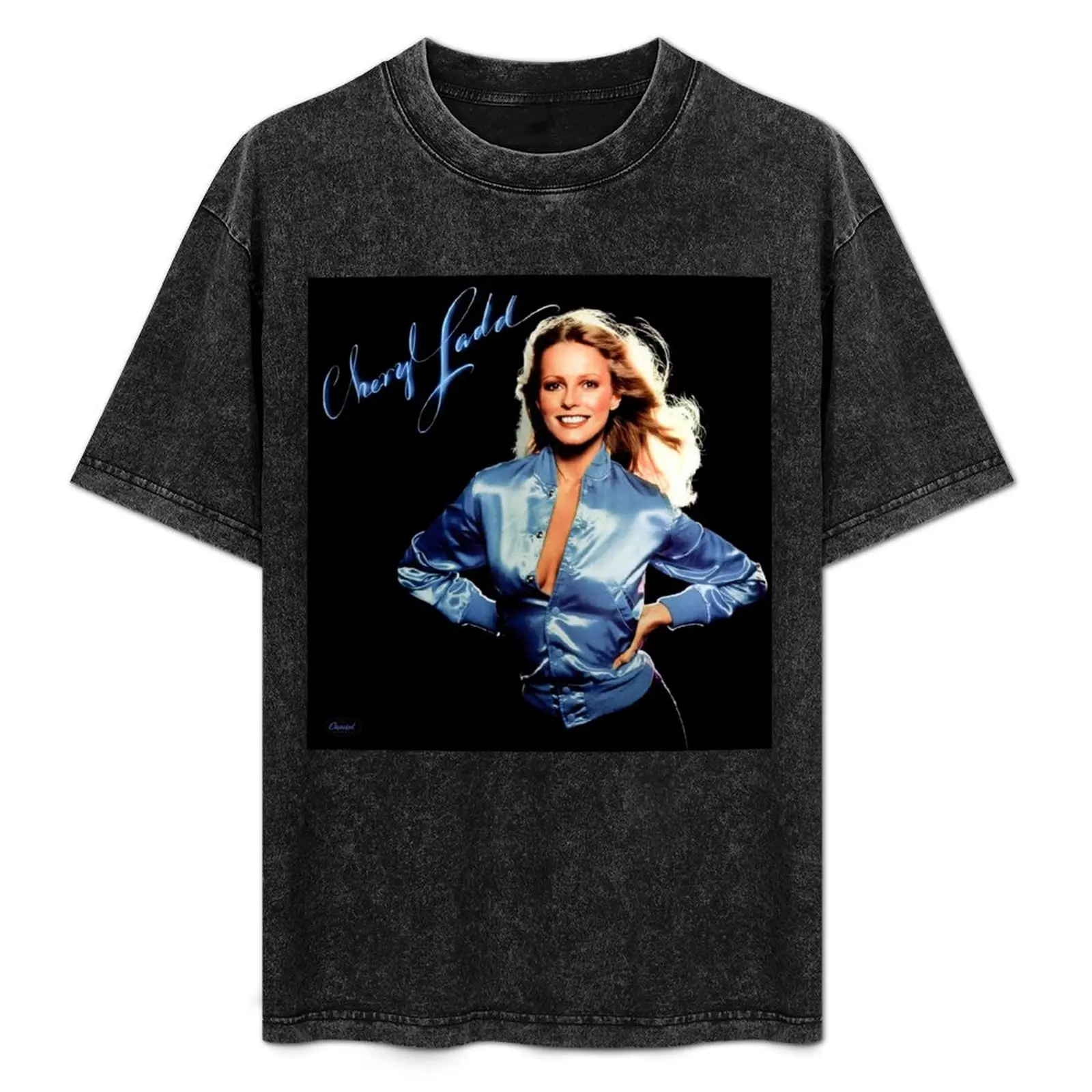 

Vintage: Cheryl Ladd Eponymous Album T-Shirt High Elasticity Sports Tee Shirt