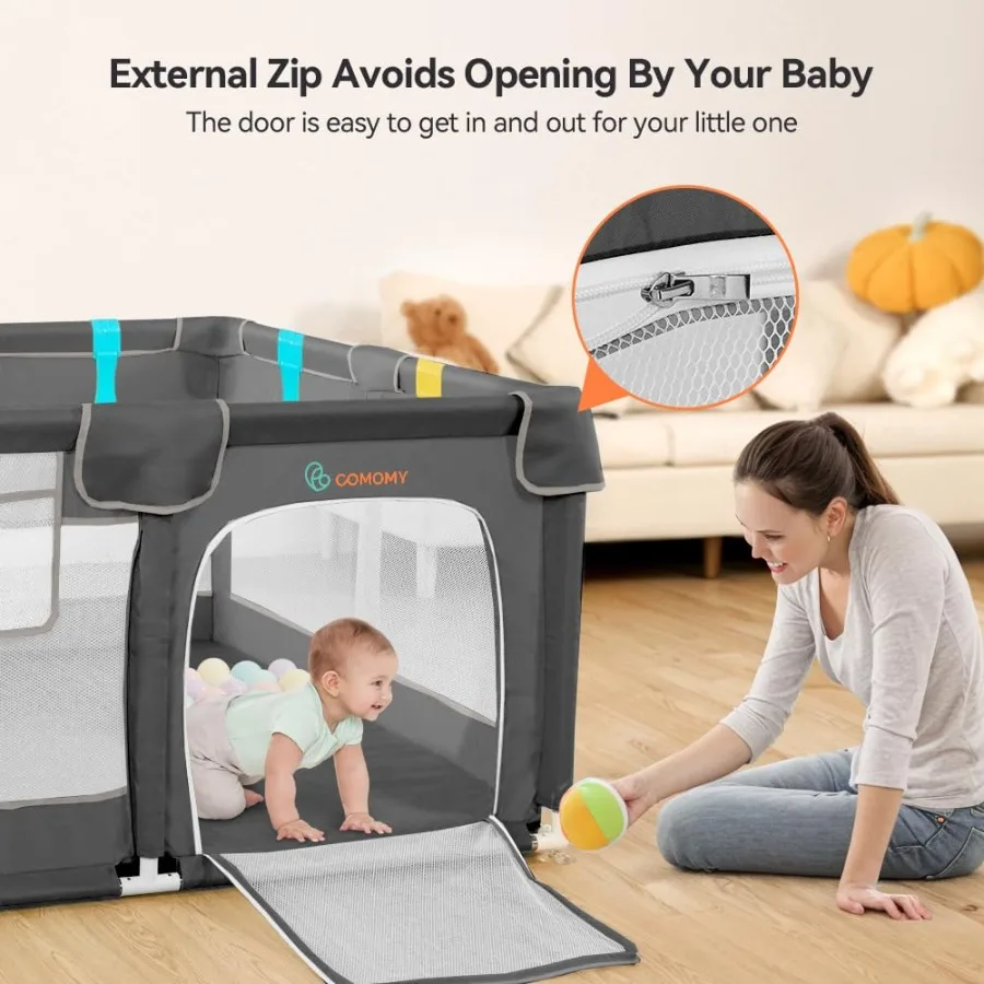 أقلام لعب للأطفال الرضع والأطفال الصغار، أقلام لعب صغيرة، مركز أنشطة لسياج الطفل الآمن وغير القابل للانزلاق، تصميم شبكي كامل #5