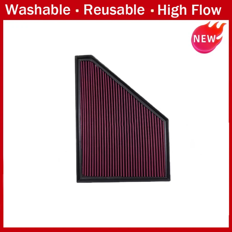 車用高流量エアフィルター-23321606-gmc-アカディア-キャデラック-xt5-xt6-2017-2024-ビュイック-エンクレーブ-シボレー-トラバース-2019-洗える-再利用可能