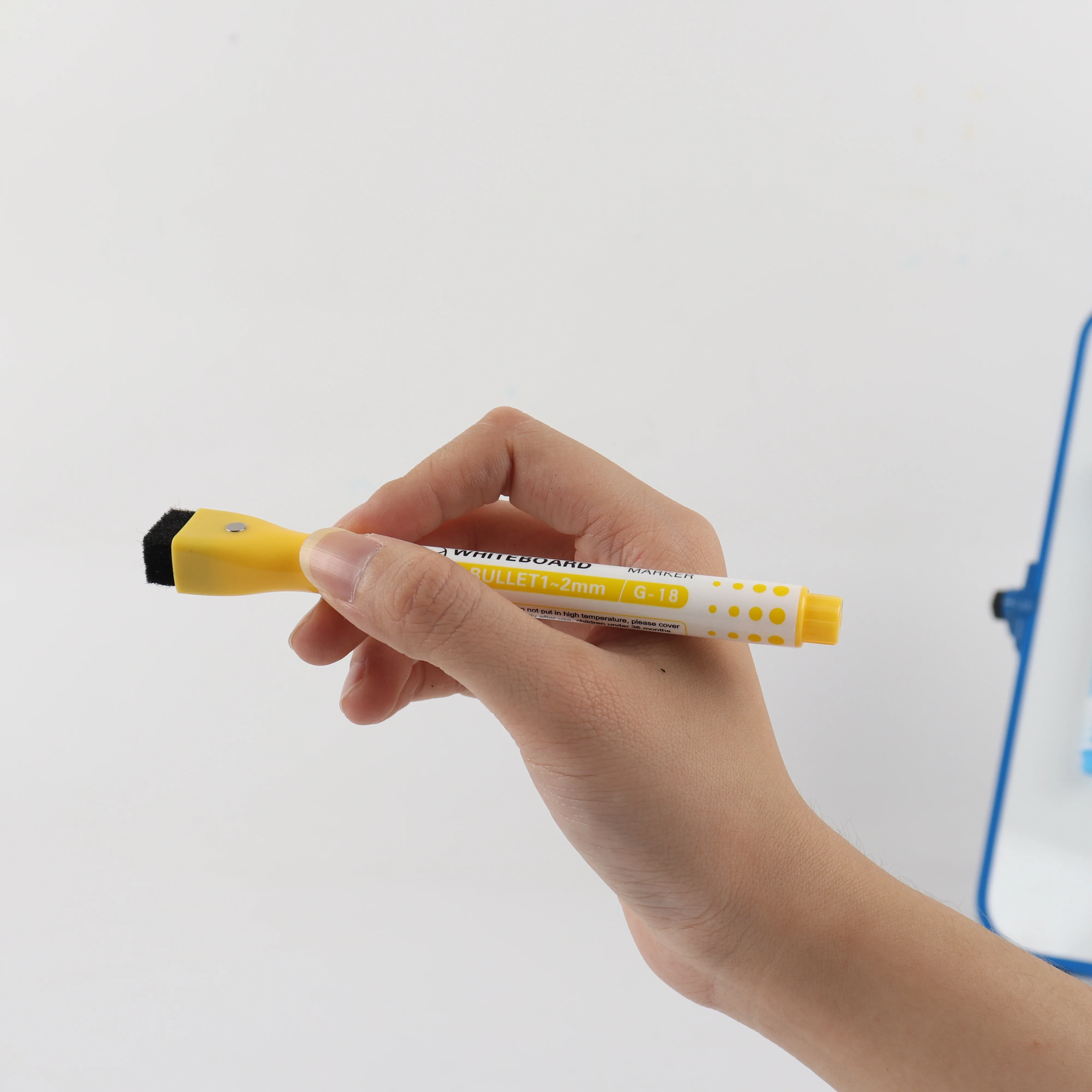 Customized 6/8/12 Colors Quick-Dry Refillable White Board Whiteboard Marker Pen Set With Eraser Durable Set