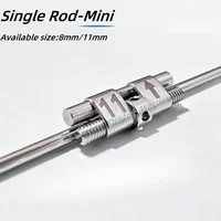 Mini tornillo de expansión de ortodoncia Dental expansor palatal rápido Dental con llave giratoria 8/11mm