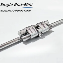 Mini Dental Rapid Palatal Expander Dental Orthodontic Expansion Screw with Swivel Key 8/11mm