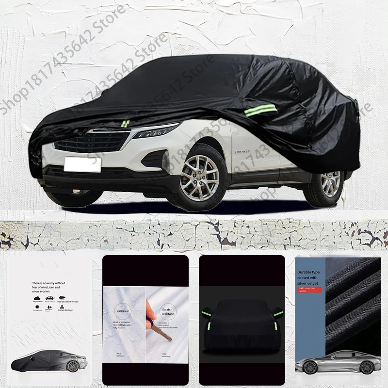 

For Chevrolet Equinox Anti-UV Sun Shade Rain Snow Resistant Dustproof Black Cover Car umbrella Full Car Cover Outdoor Protection