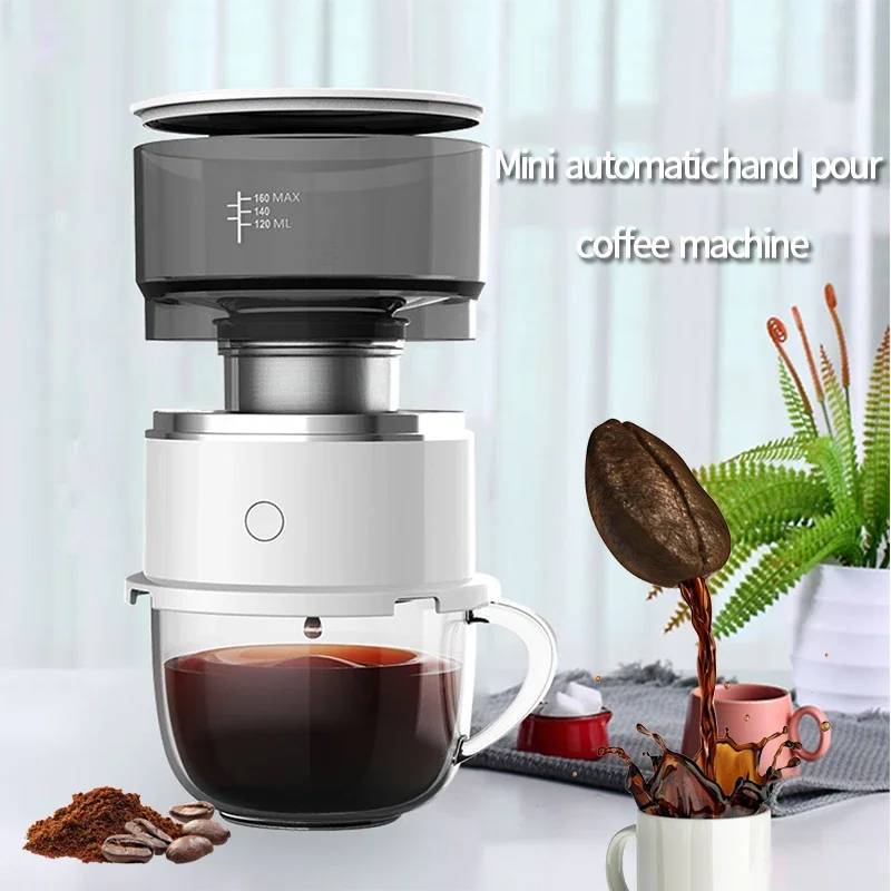 TABELL Portable Coffee Maker Semi-automatic Drip Machine for Home, Travel, and Office