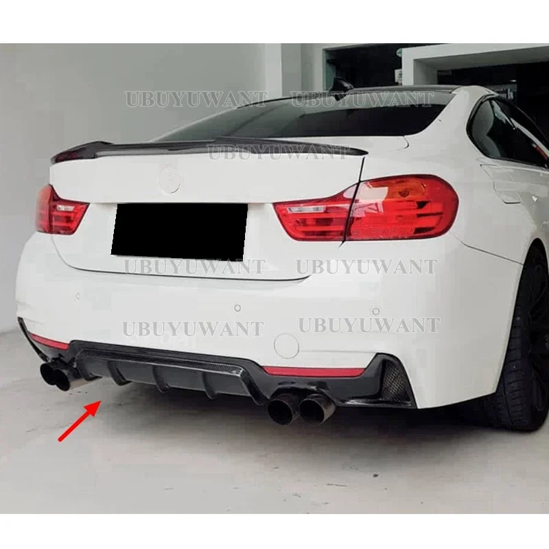 

F33 F32 F36 Diffuser Rear Lip For BMW 4 SERIES M SPORT M4 2013-2020 Accessories ABS Rear Diffuser Bumper Lip Spoiler Auto Parts