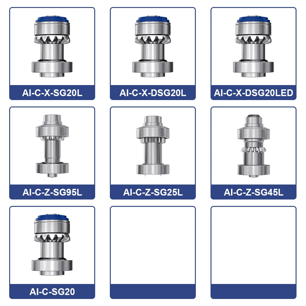 Kaseta z rękojeści stomatologicznej niska prędkość kątnica części zamienne łożyska ceramiczne do wymiany rękojeści implantu serii SG