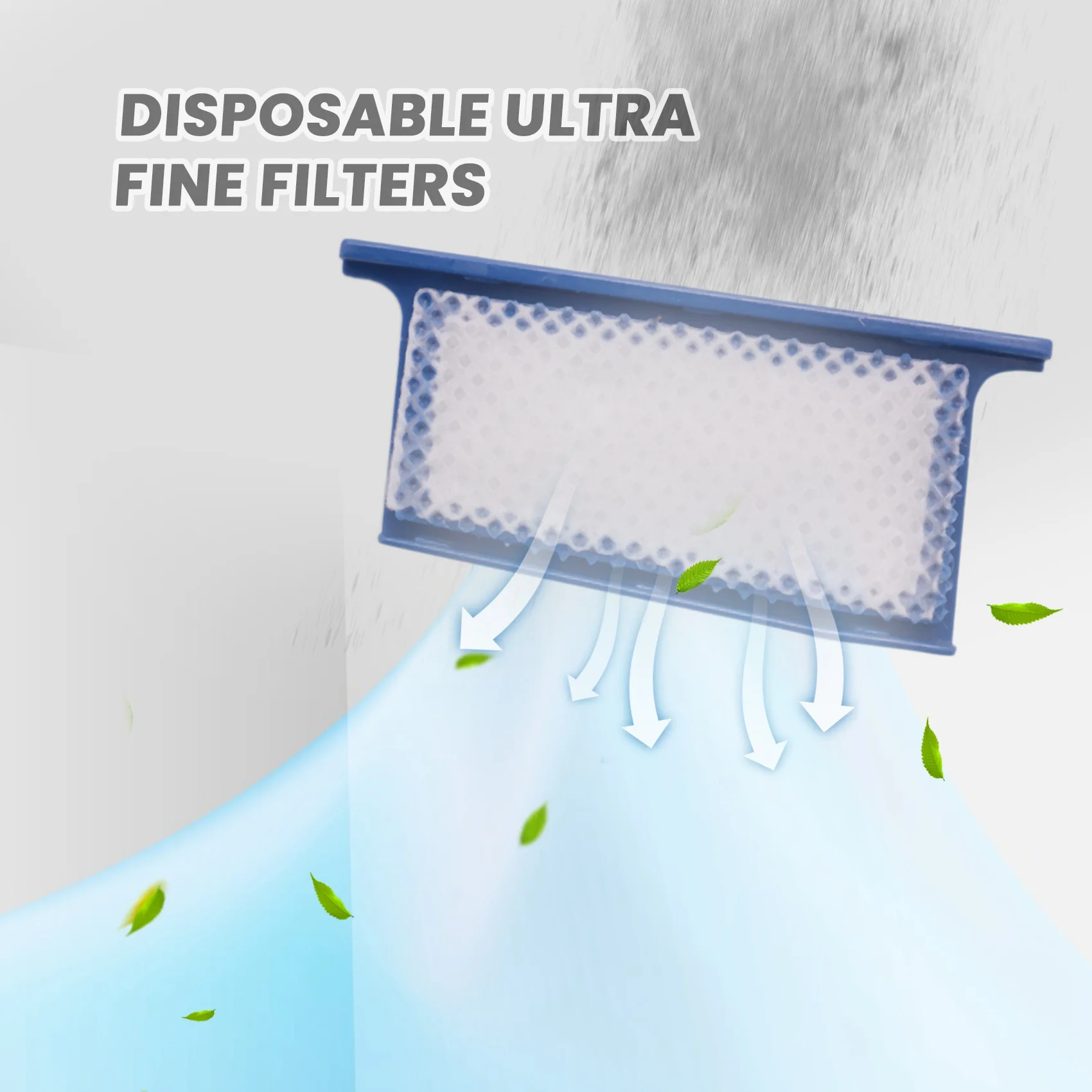 Filter Kits for Philips Respironics for dreamstation Include 2 Reusable Filters & 6 Disposable Ultra-Fine FiltersJAS