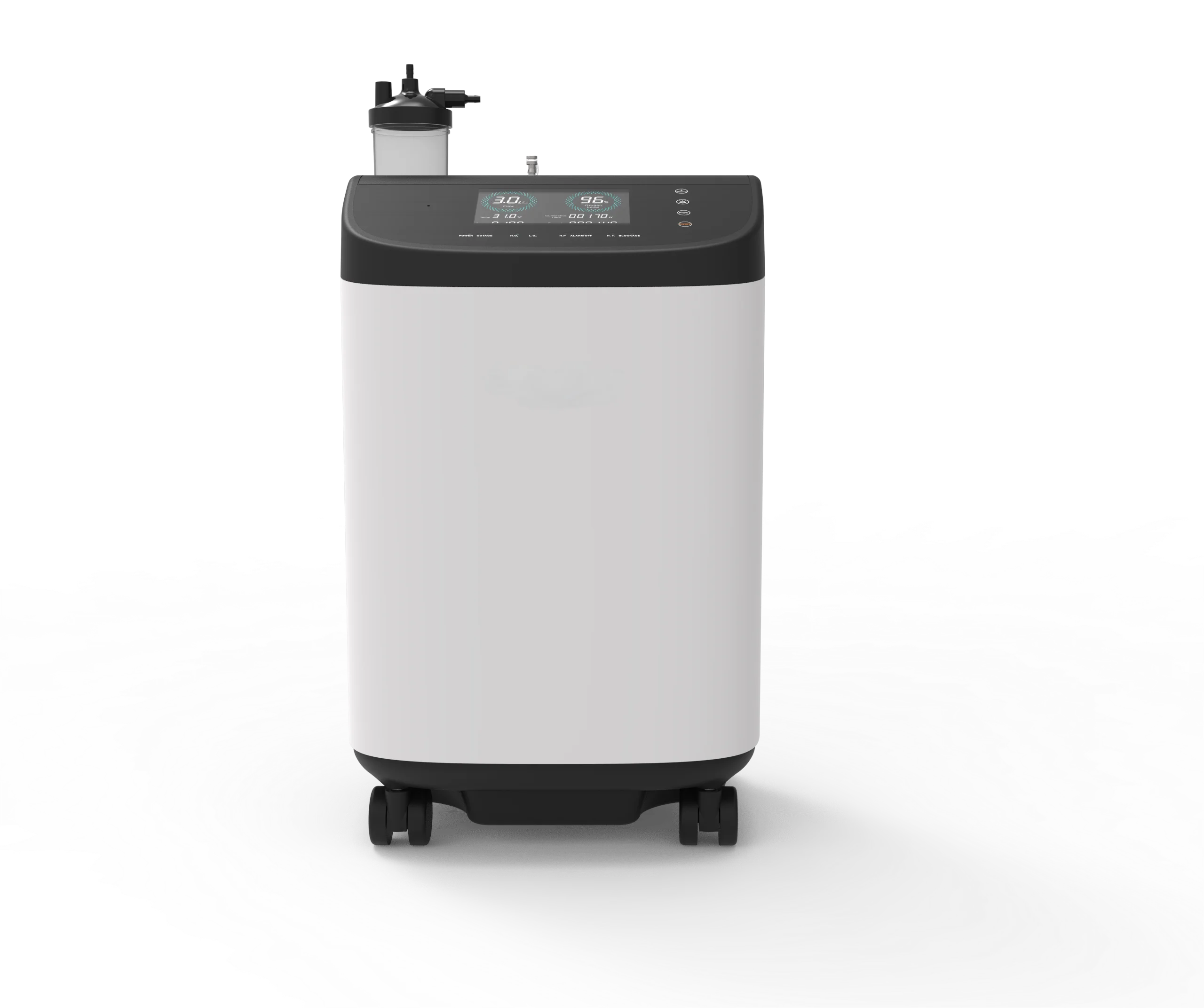 Portable Veterinary Therapeutic Equipment 3L Oxygen Concentrator with High Medical Flow