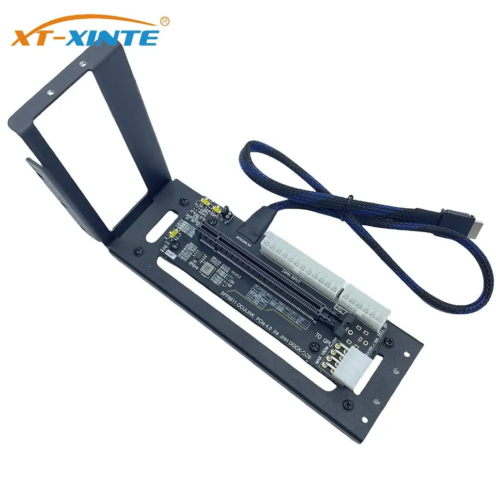 

DOCK-OC6 External Graphics Dock Laptop eGPU Bracket for Oculink/M.2 NVMe GPU Dock PCIE 4.0X4 Gen4 for ATX SFX Expansion Card