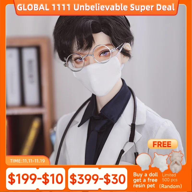 

New arrival Shuga Fairy Eustace 1/3 Qiulubai BJD SD Doll boy Body Free Eye Balls Fashion Shop