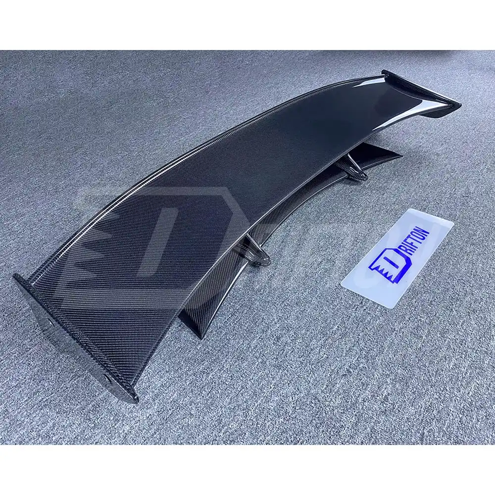 

TopSecret Style Carbon Fiebr Rear Spoiler GT Wing For NISSAN R35 GTR Top Secret 2008 2009 2010 2011 2012 2013 2014 2015 2016 CBA