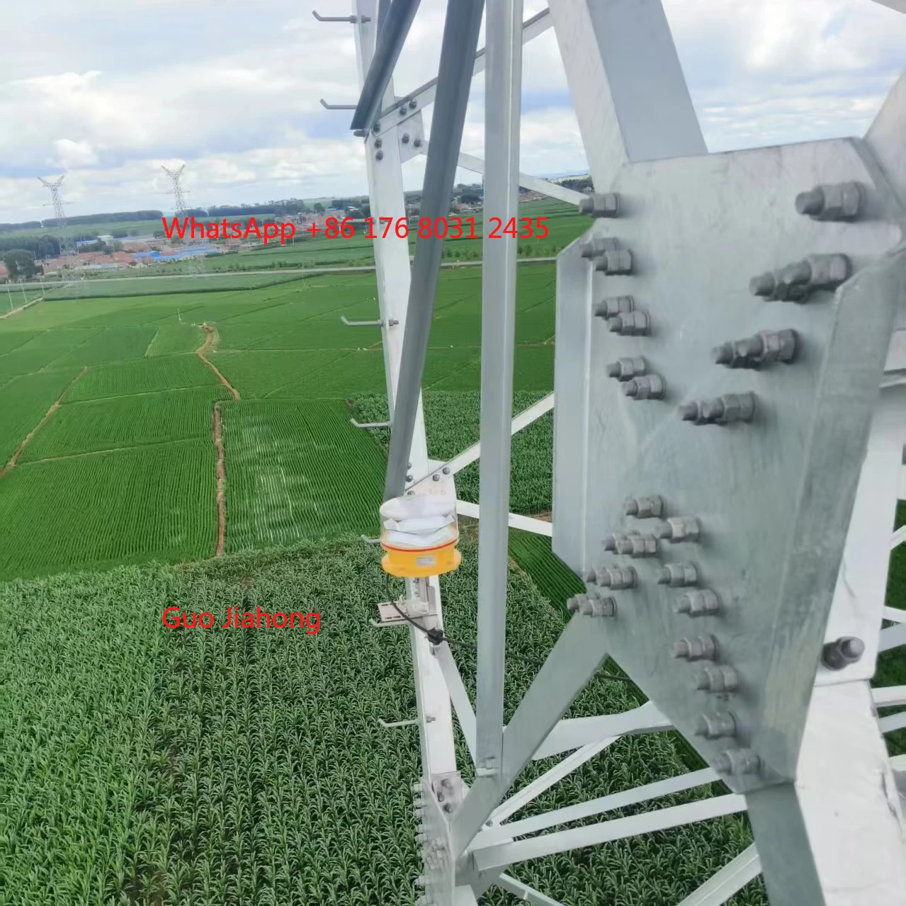 

Solar Medium Intensity Type a Obstruction Lighting Systems (750kV Transmission Line) for High-voltage Transmission Towers