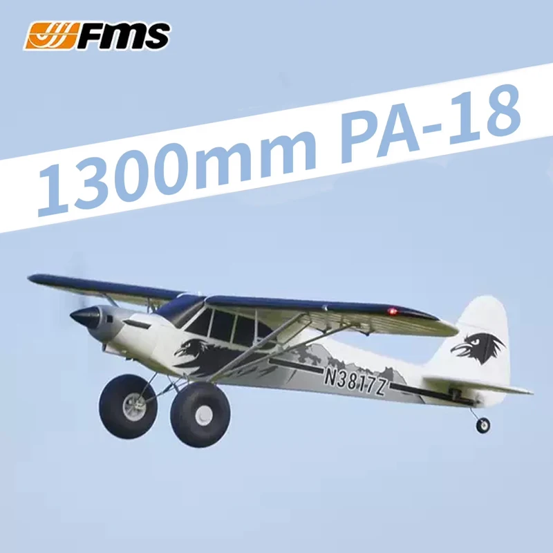 

Радиоуправляемая модель самолета FMS 1300 мм PA-18 с большими колесами, для улицы, из пенопласта, сборная, с фиксированным крылом, для взрослых, версии PNP и RTF.