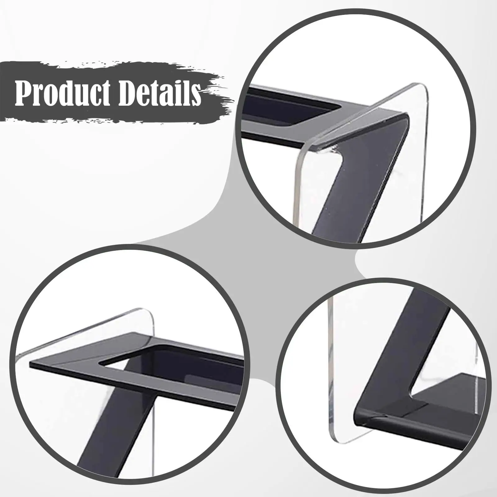 

Remote Control Holder Decorative Rack Multifunctional TV Remote Storage Box for