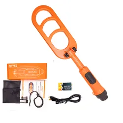 Underwater Metal Detector Folding Waterproof Pulse Scan Pinpointer Diving Glod Detecting with USB Rechargeable Battery