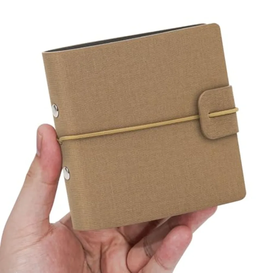 

Mini Polaroid Photo Album x3 Inch Pictrue Book, 3 Ring Kpop Photocard Binder for Fujifilm Instax Mini 12 11 9 8 7s 25 26 40 50s