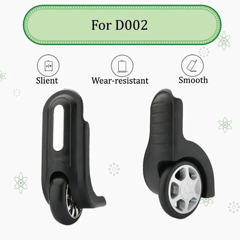 

For D003 Universal Luggage Wheel Replacement High-strength Silent Swivel Wheel Anti-slip and Wear-resistant Easy To Install