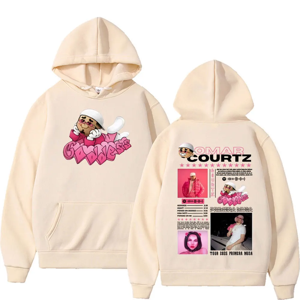 عمر كورتز بريميرا موسى 2025 جولة حول العالم الجرافيك بلوزات الرجال النساء خمر القوطية الهيب هوب هوديي هوديس عادية عالية الجودة #5