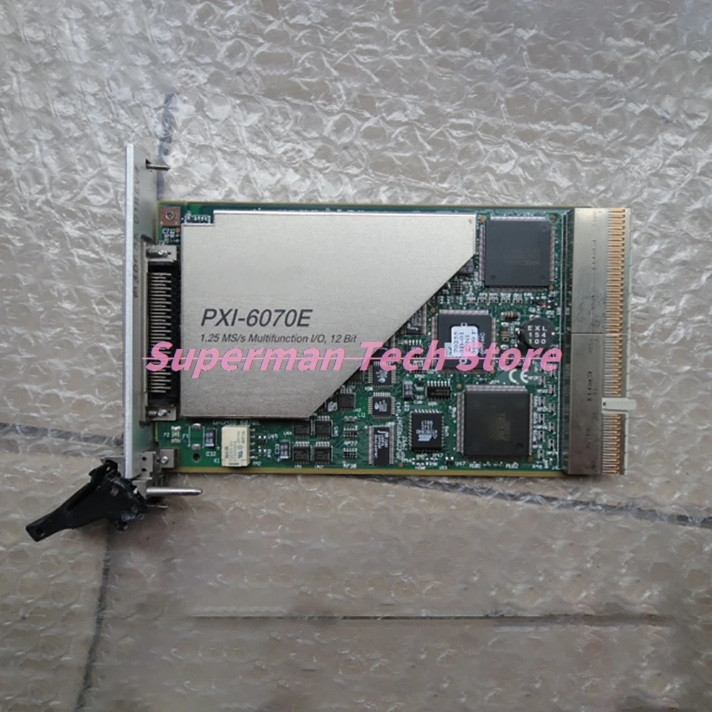 

Многофункциональная плата сбора данных PXI-6070E с 12-битным 16-канальным аналоговым входом