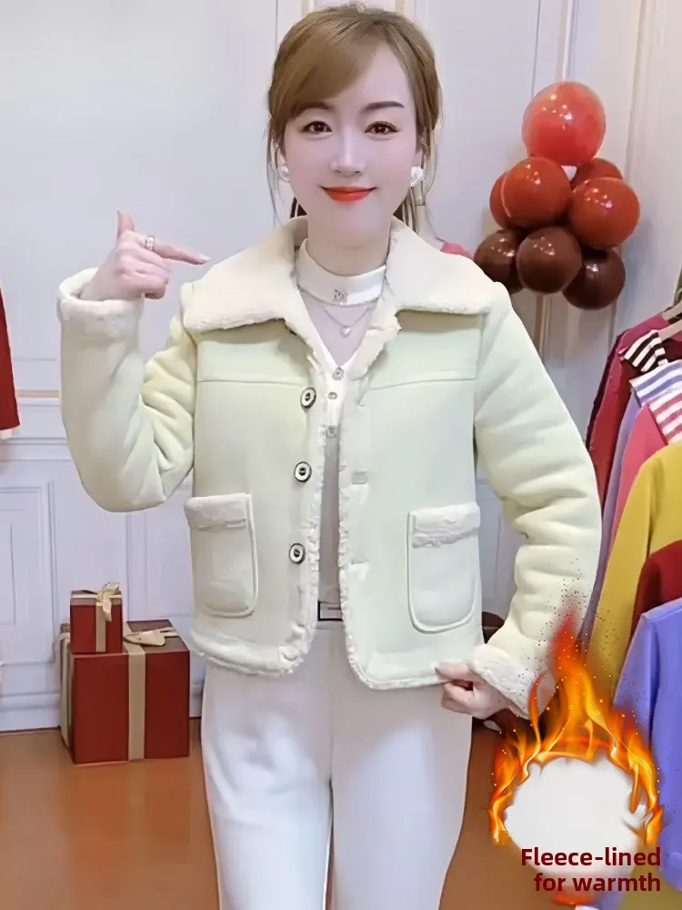 

Thiened Fce Women's Jaet Winter Warm Coat Sli Unique Faionable Du down Cotton Coat Long Sve Regular Fit